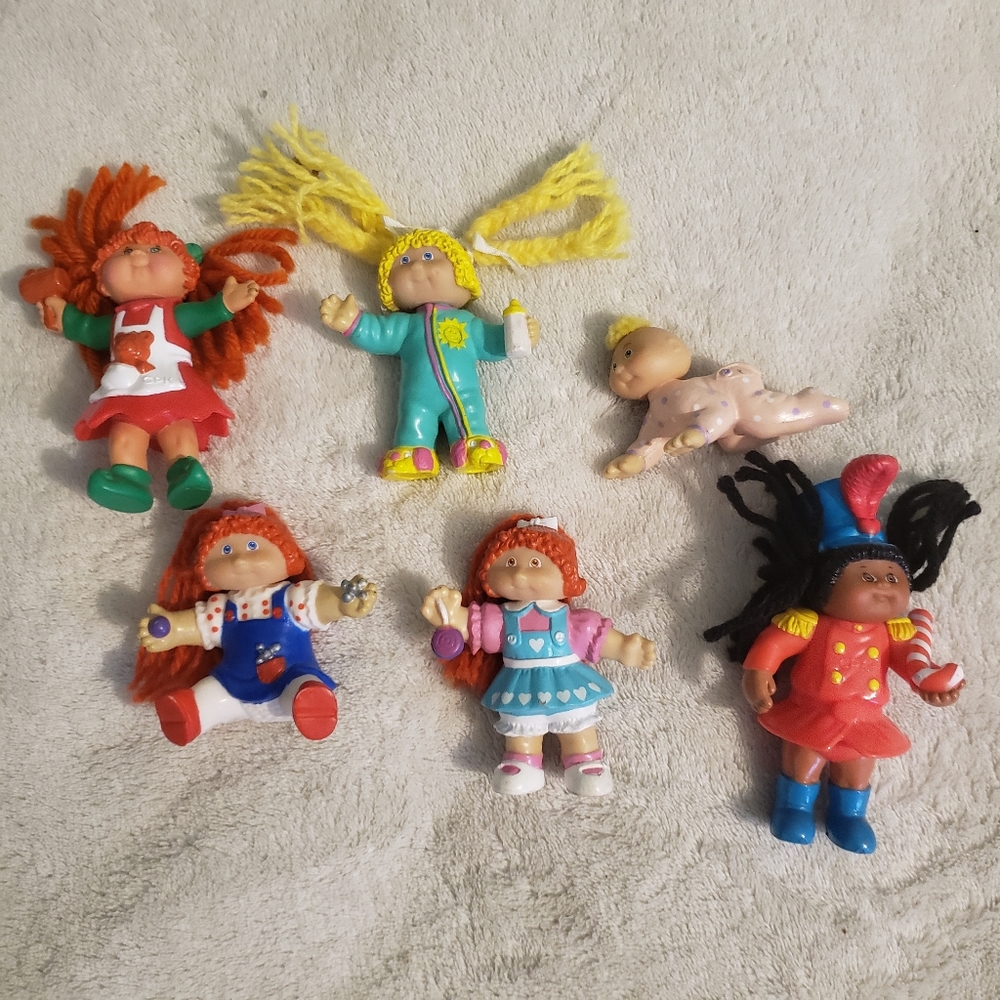 8 Vintage Cabbage Patch Kids Mini Do